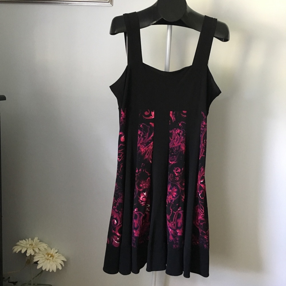 Black and Pink Dress